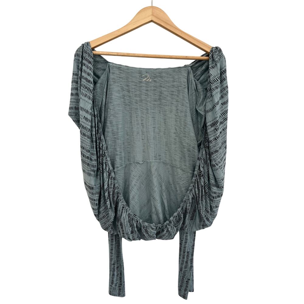 Matthildur Bolero Shawl Cardian Womens Large Lagenlook Quiet Luxury Minimalist